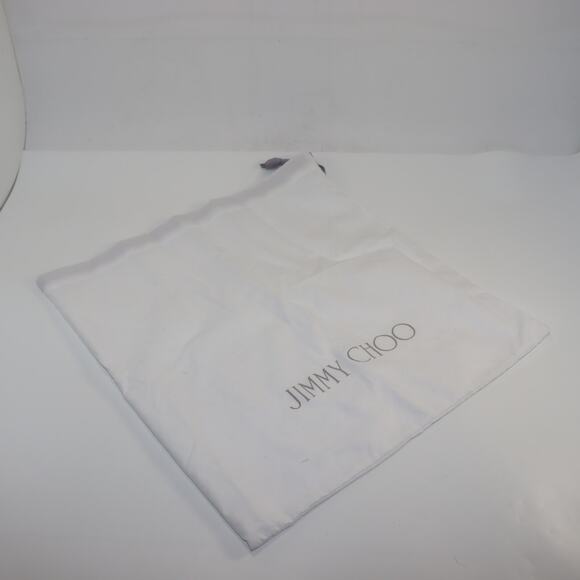 Jimmy Choo White Drawstring Dust Bag – 13x14 - Picture 1 of 2